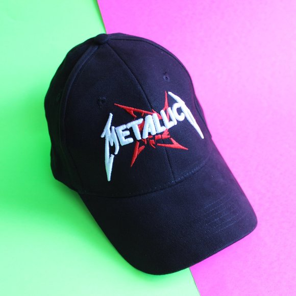 Other - **SOLD**Metallica Black Embroidered Hat